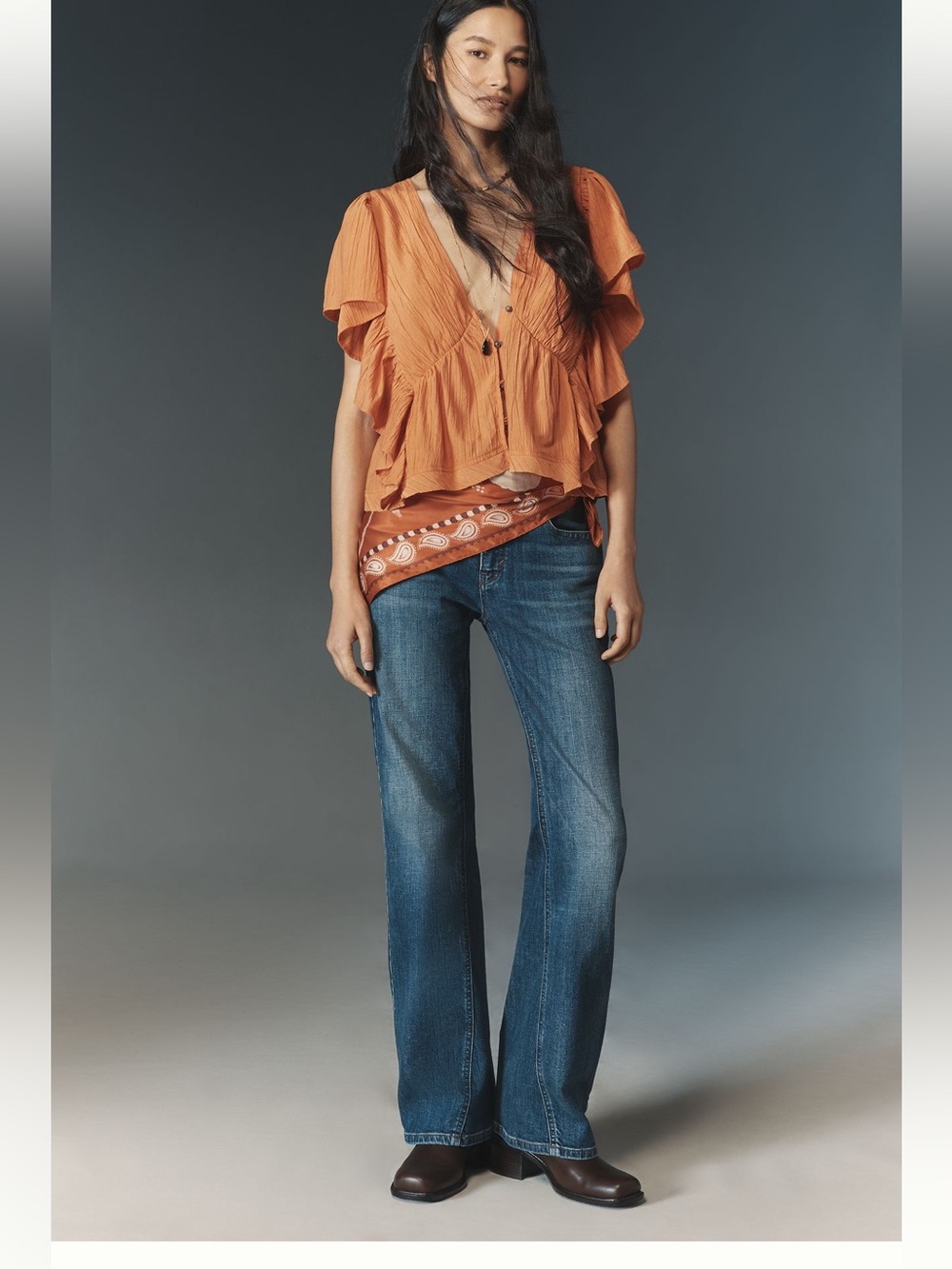 Anthropologie Pilcro NWT Sz 28 low rise flare jean; top-rated & sold out @anthro